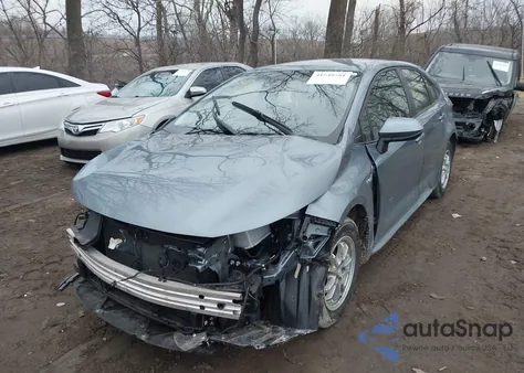 2021 Toyota Corolla Hybrid Le from USA, damaged, VIN JTDEAMDE0MJ034309